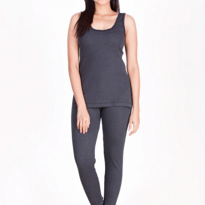 Women Black Thermal Set